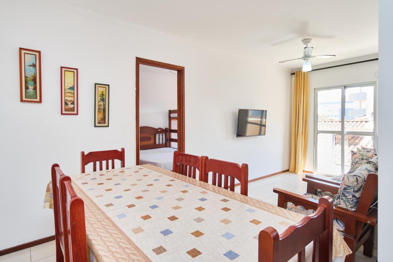 Apartamento A 100 Metros Da Praia, Bem Localizado, Com Ar Condicionado E Wi-Fi - 14 - Edificio Lenamar II Ubatuba Buitenkant foto