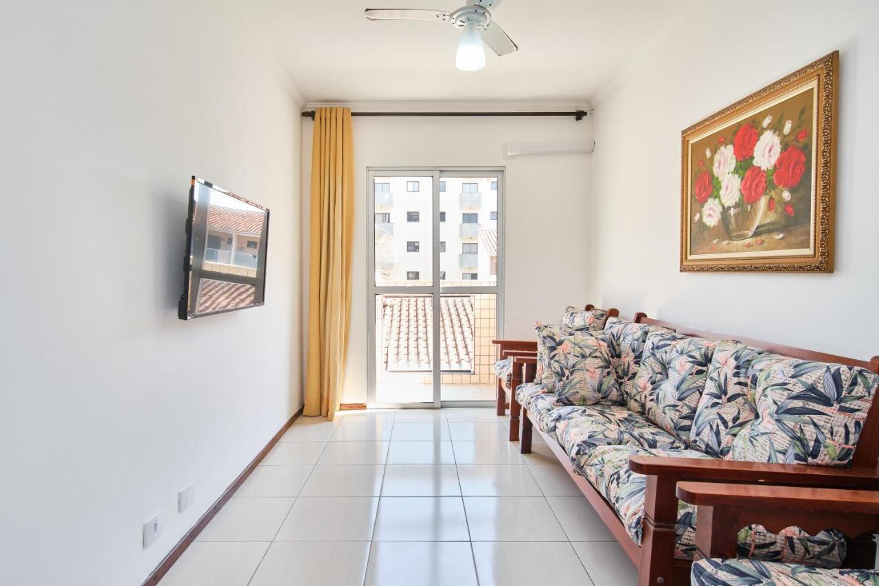 Apartamento A 100 Metros Da Praia, Bem Localizado, Com Ar Condicionado E Wi-Fi - 14 - Edificio Lenamar II Ubatuba Buitenkant foto