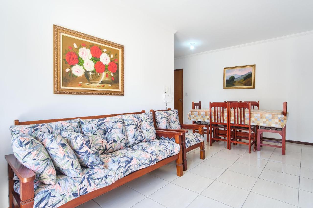 Apartamento A 100 Metros Da Praia, Bem Localizado, Com Ar Condicionado E Wi-Fi - 14 - Edificio Lenamar II Ubatuba Buitenkant foto