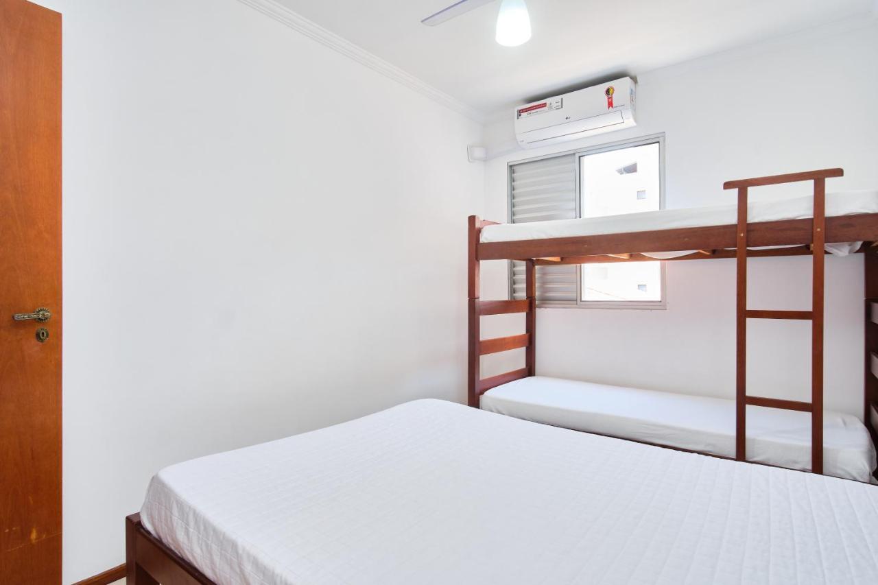 Apartamento A 100 Metros Da Praia, Bem Localizado, Com Ar Condicionado E Wi-Fi - 14 - Edificio Lenamar II Ubatuba Buitenkant foto