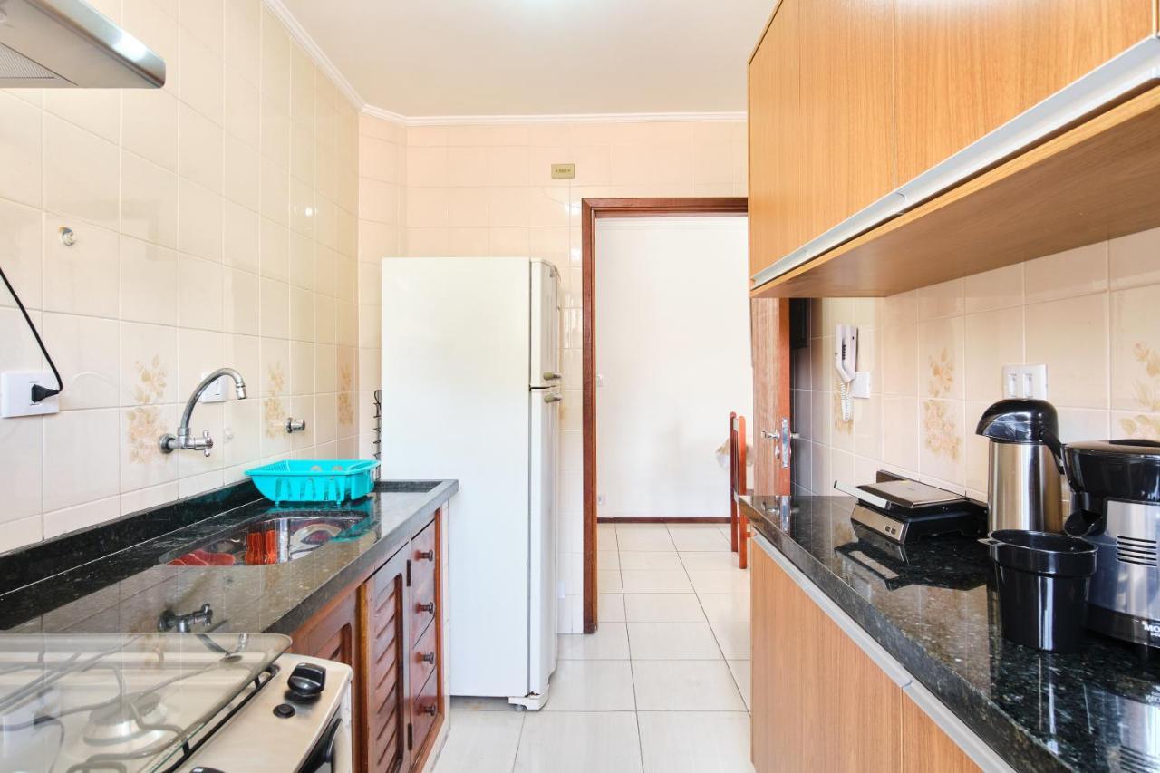 Apartamento A 100 Metros Da Praia, Bem Localizado, Com Ar Condicionado E Wi-Fi - 14 - Edificio Lenamar II Ubatuba Buitenkant foto