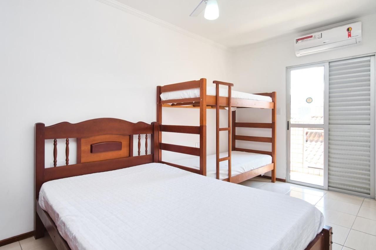 Apartamento A 100 Metros Da Praia, Bem Localizado, Com Ar Condicionado E Wi-Fi - 14 - Edificio Lenamar II Ubatuba Buitenkant foto